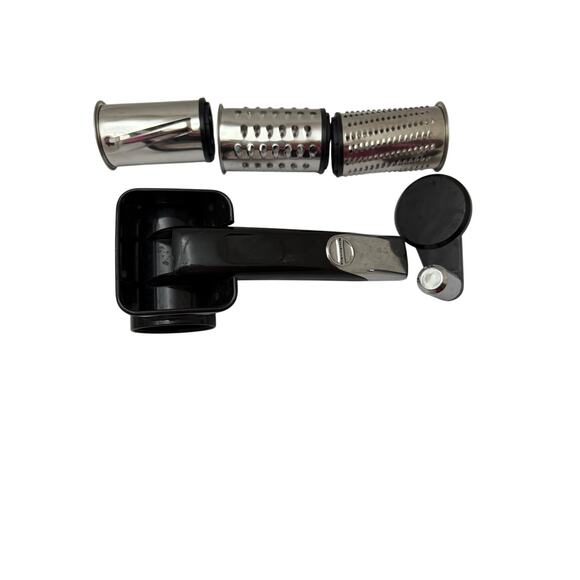 KitchenAid Hand Grinder Shredder Slicer Set 3 Cutting Cylinders - Picture 4 of 4